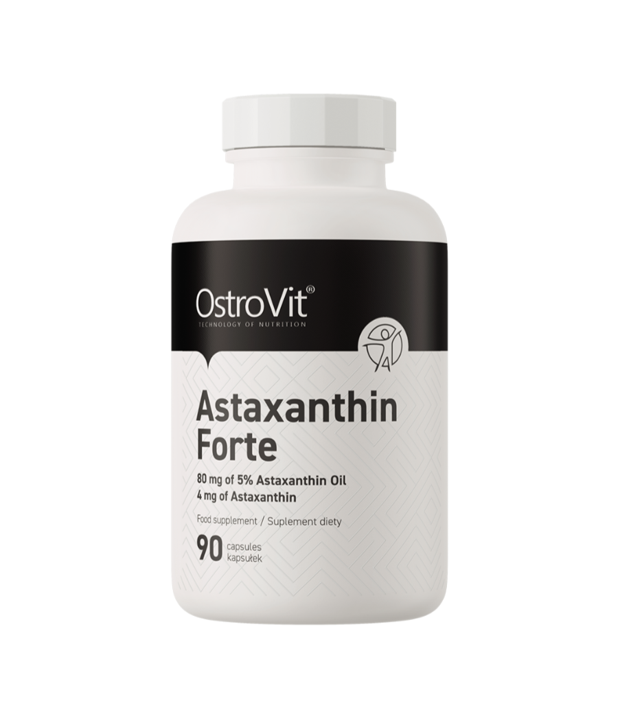 OSTROVIT Astaxanthin FORTE - 90 kapslit – madala kalorsusega toode firmalt Ostrovit, osta Bombbar-ist