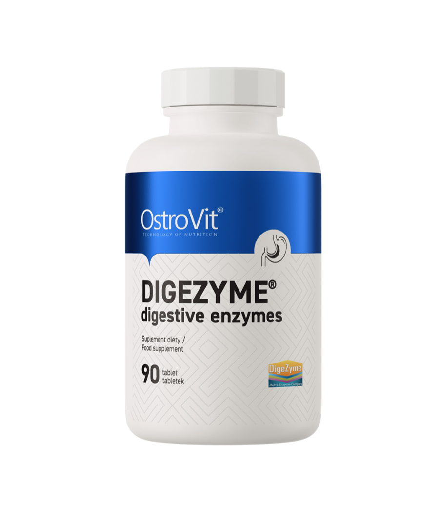 OSTROVIT Digezyme Enzymes - 90 tablets – low-calorie product from Ostrovit, buy in Bombbar