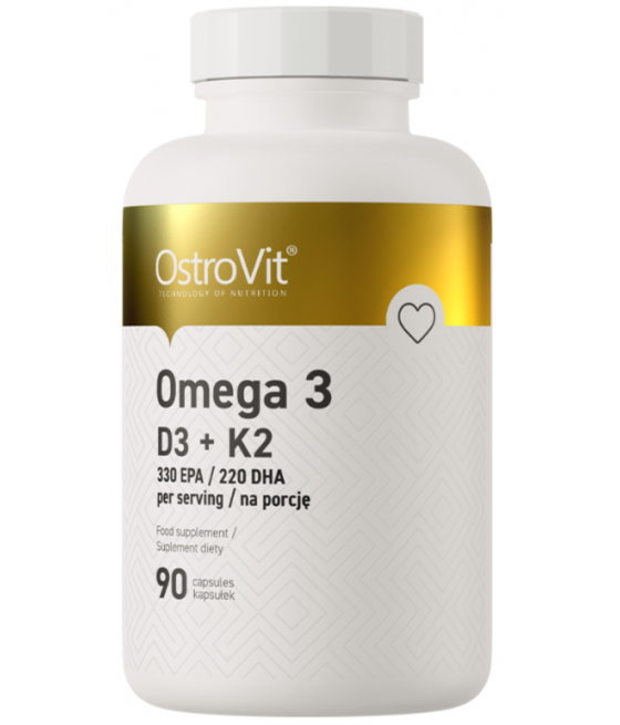 OSTROVIT Omega 3 D3+K2 - 90...