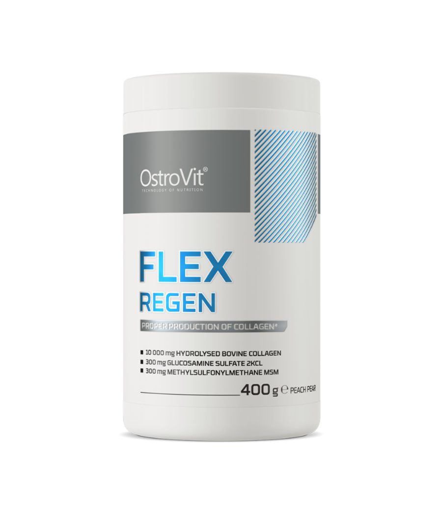 OSTROVIT Flex Regen, peach-pear - 400 g – low-calorie product from Ostrovit, buy in Bombbar