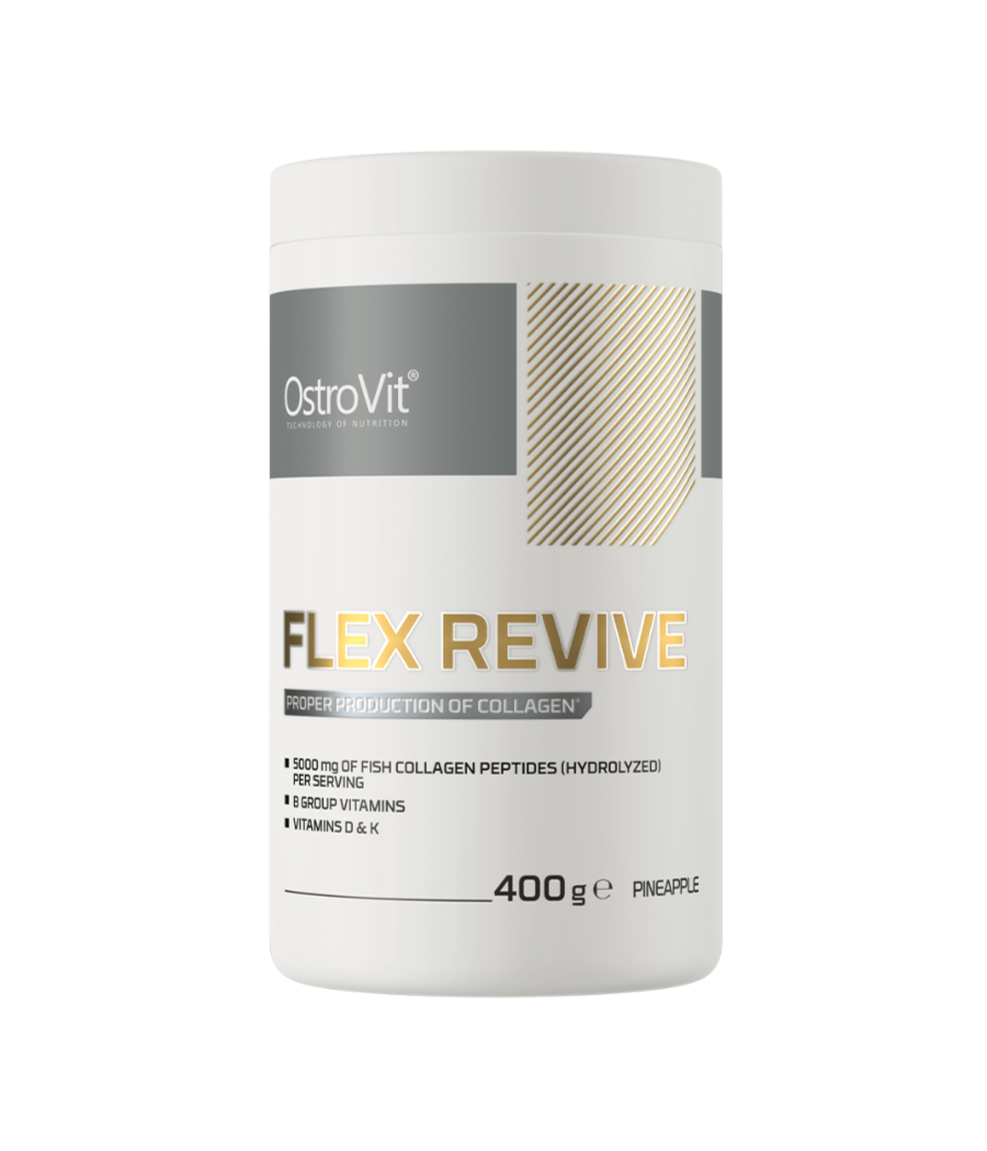 OSTROVIT Flex Revive, ananass - 400 g – madala kalorsusega toode firmalt Ostrovit, osta Bombbar-ist