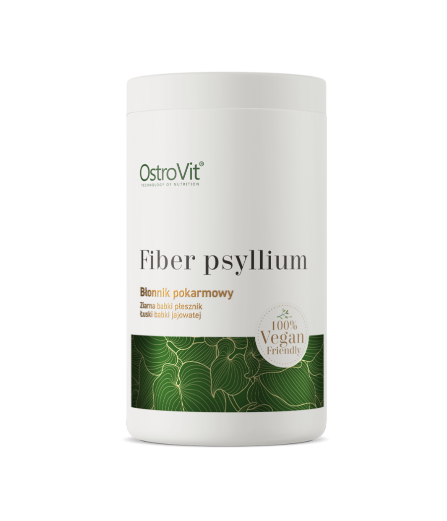 OSTROVIT Fiber Psyllium VEGE - 600 г – низкокалорийный продукт от Ostrovit, купить в Bombbar