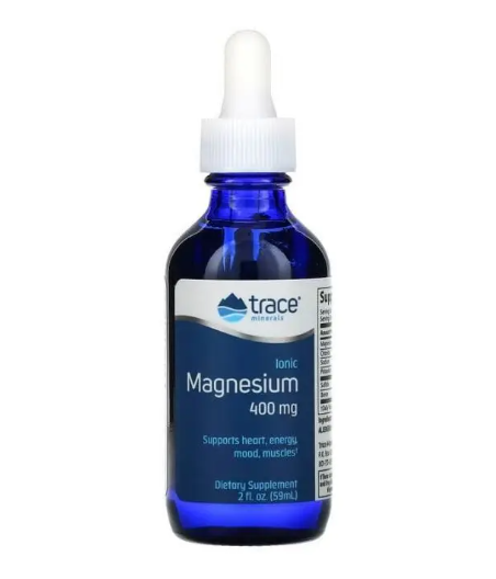 TRACE MINERALS Ionic Magnesium, 400mg - 59 ml