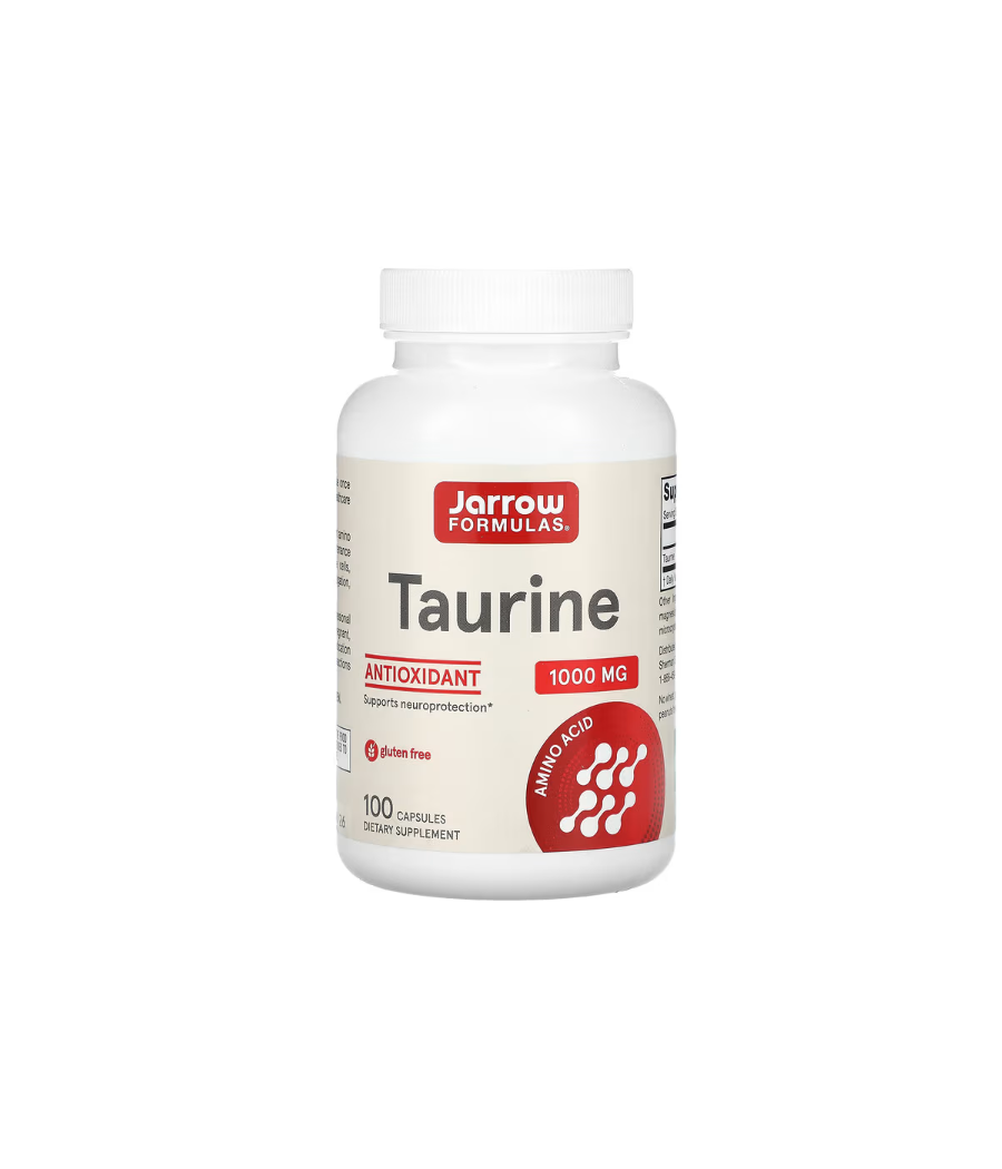 JARROW FORMULAS Tauriin, 1000mg - 100 kapslit – madala kalorsusega toode firmalt Jarrow Formulas, osta Bombbar-ist