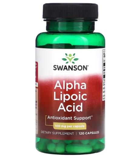 SWANSON Alfa-lipoehape, 100 mg - 120 kapslit