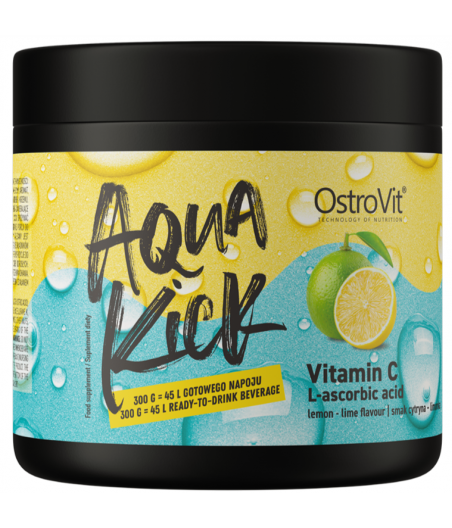 OSTROVIT Aqua Kick Витамин С, лимон - 300 г