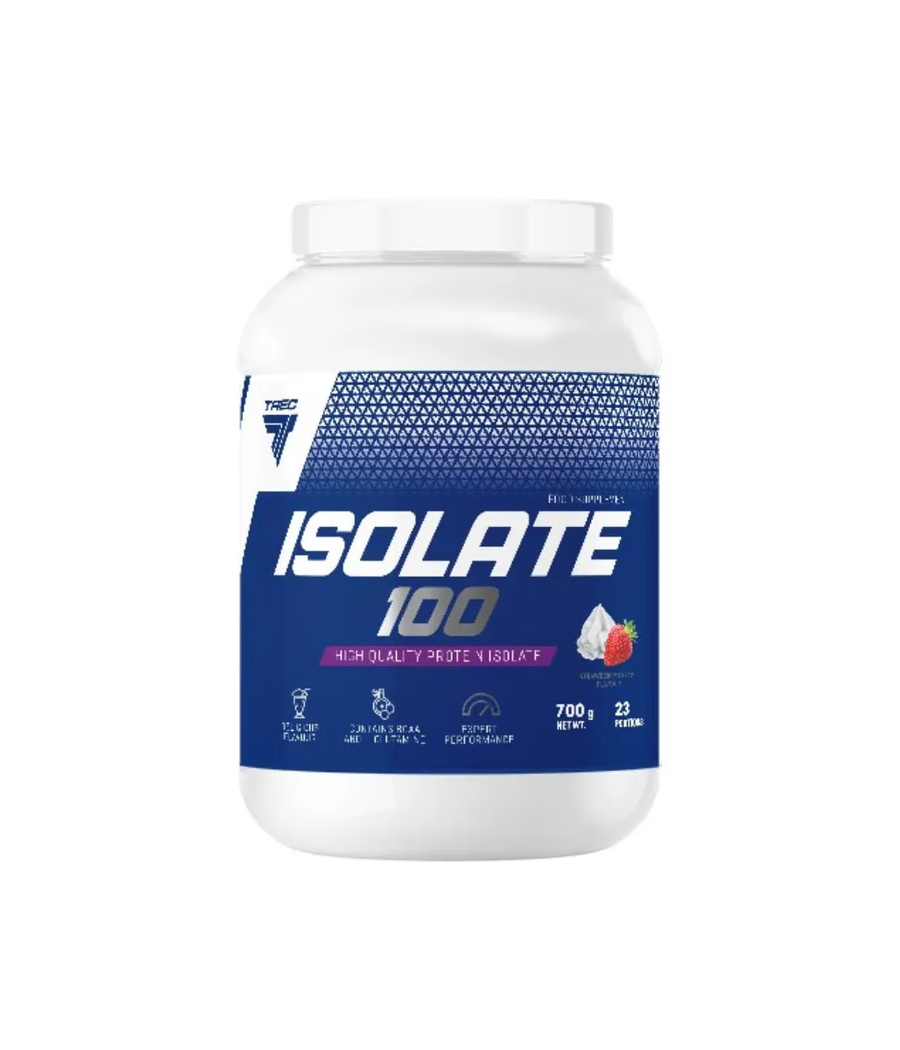 TREC NUTRITION ISOLATE 100, kreemjas-maasikas - 700g – madala kalorsusega toode firmalt TREC NUTRITION, osta Bombbar-ist