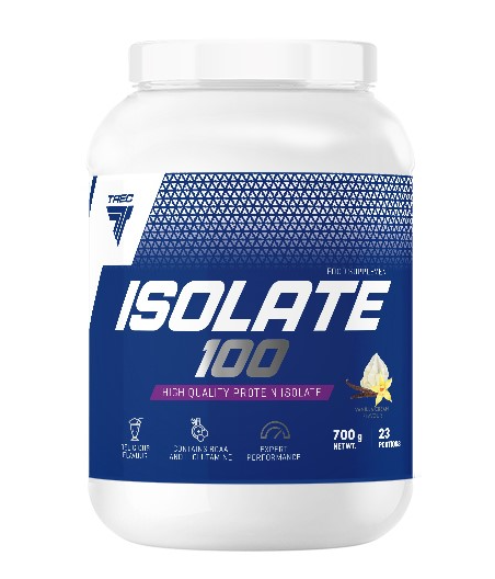 TREC NUTRITION ISOLATE 100, vaniljekreem - 700g