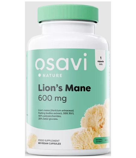 OSAVI Lõvilakk 600 mg - 60 vegan kapslit