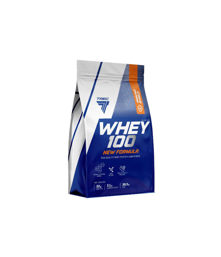 TREC NUTRITION Whey 100, ванильный крем - 700 г – низкокалорийный продукт от TREC NUTRITION, купить в Bombbar