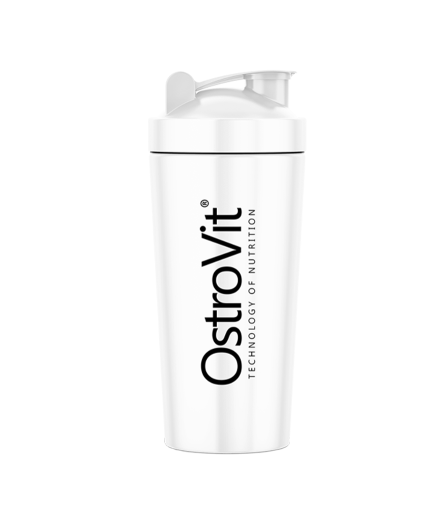 OSTROVIT Shaker Steel, valge - 750 ml – madala kalorsusega toode firmalt Ostrovit, osta Bombbar-ist