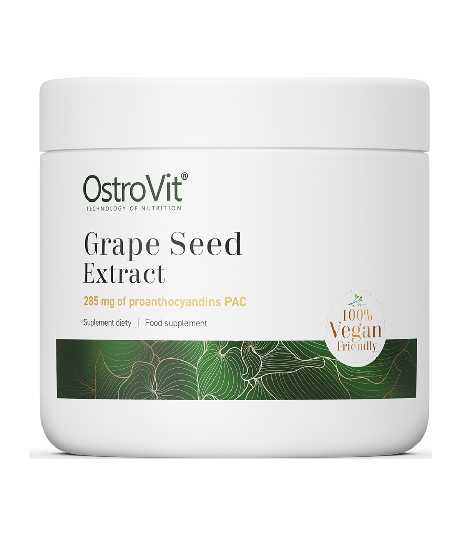 OSTROVIT Grape Seed Extract - 50 grams – low-calorie product from Ostrovit, buy in Bombbar