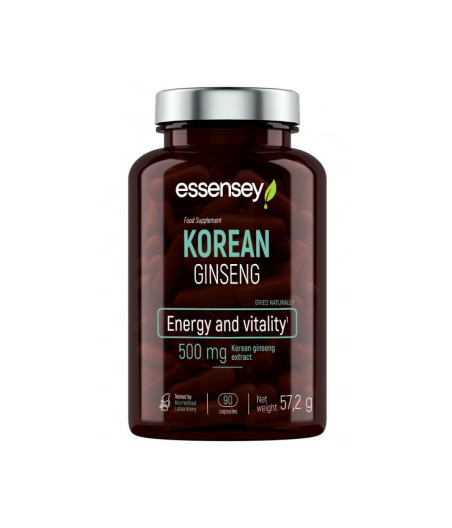 ESSENSEY Korea ženšenn, 500 mg - 90 kapslit