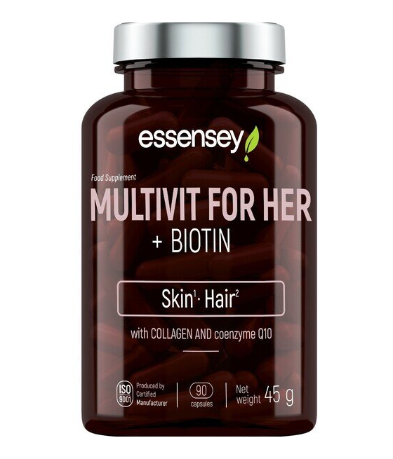 ESSENSEY MULTIVIT FOR HER + BIOTIN - 90cap