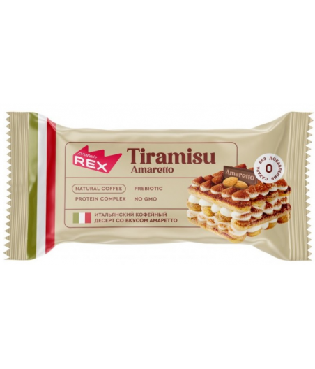 PROTEIN REX Protein cake Tiramisu amaretto, 40 g