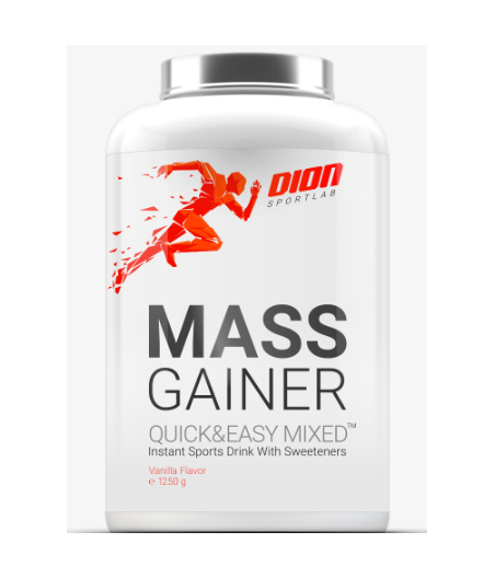 DION SPORTLAB Mass gainer, banana - 1250 g