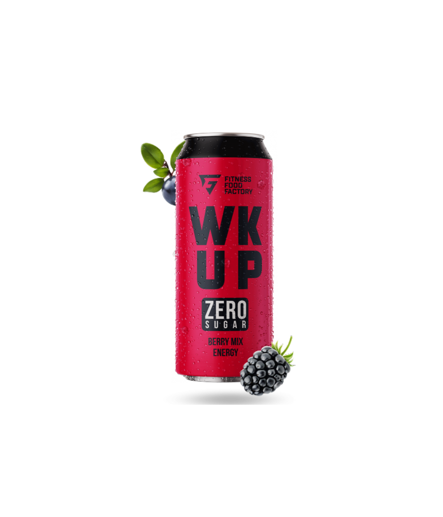 FITNESS FOOD FACTORY Энергетический напиток WK UP Ягодный микс, 450 мл – низкокалорийный продукт от Fitness Food Factory, купить в Bombbar FITNESS FOOD FACTORY Энергетический напиток WK UP Ягодный микс, 450 мл – низкокалорийный продукт от Fitness Food Factory, купить в Bombbar