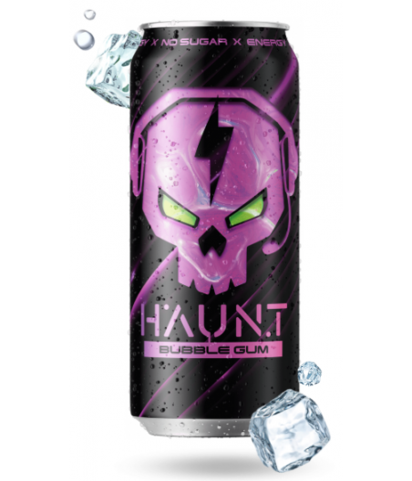 FITNESS FOOD FACTORY Energiajook HAUNT, Bubble Gum, 450ml