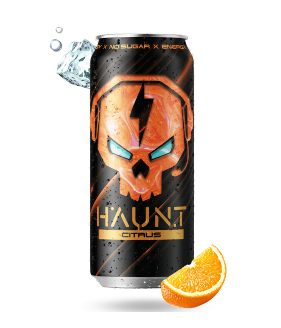 FITNESS FOOD FACTORY Energiajook HAUNT, Tsitrus, 450 ml