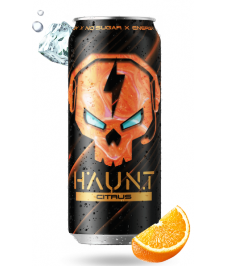 FITNESS FOOD FACTORY Energiajook HAUNT, Tsitrus, 450 ml