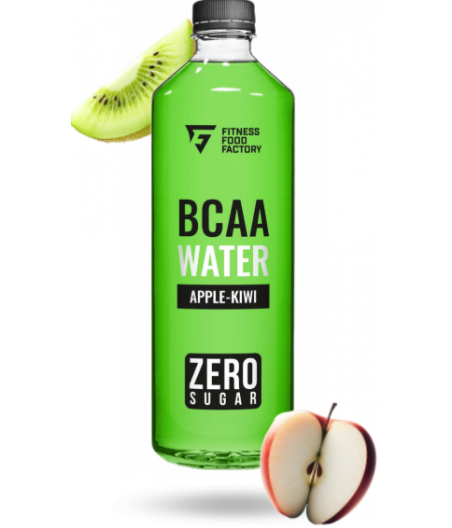 FITNESS FOOD FACTORY Juice-Based Drink BCAA 6000, Apple Kiwi, 500 ml