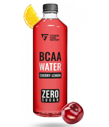 FITNESS FOOD FACTORY Mahlasisaldusega jook BCAA 6000, Sidrun–Kirss, 500 ml