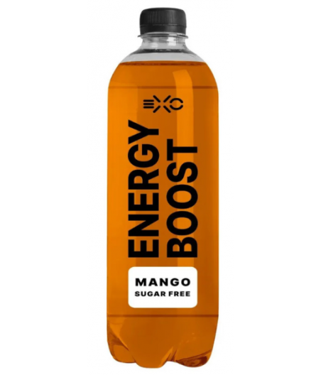 FITNESS FOOD FACTORY Energy Drink EXO, Mango, 500 ml