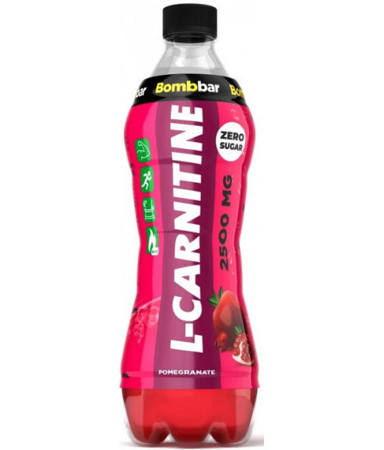 BOMBBAR Напиток слабогазированный L-carnitine - Гранат, 500 мл