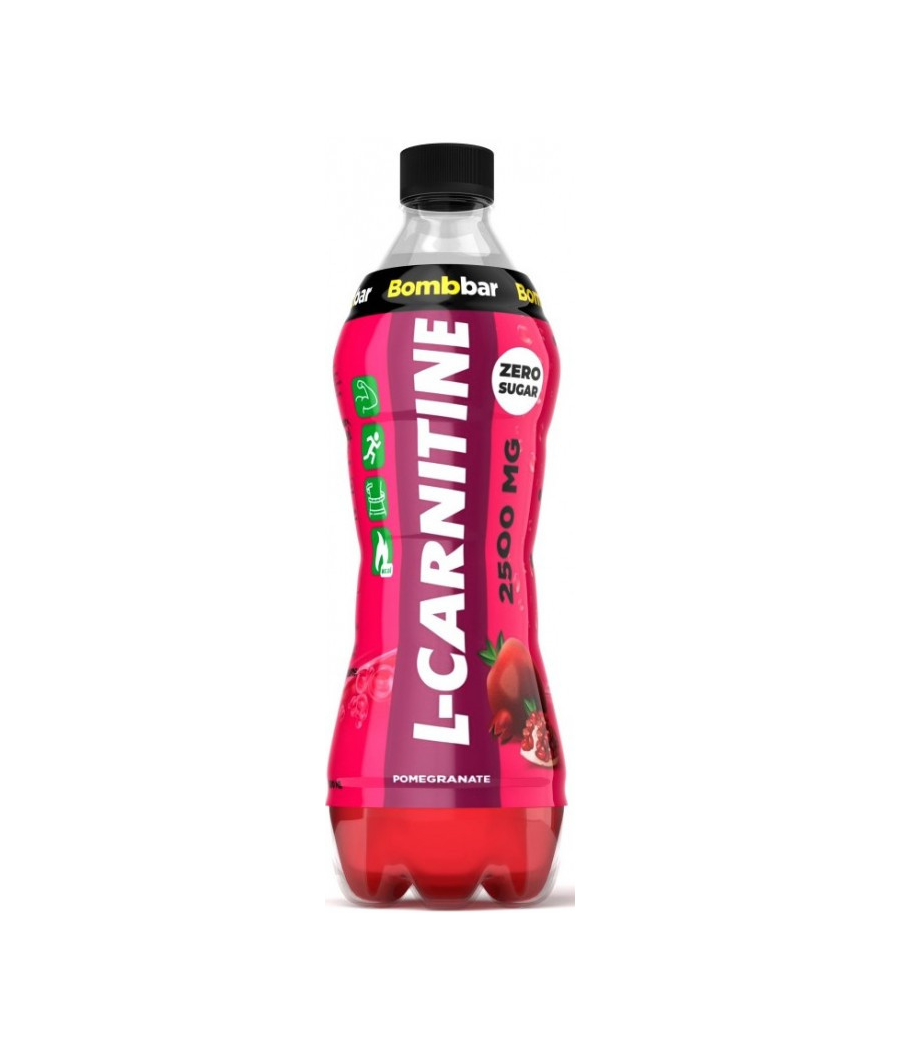 BOMBBAR Напиток слабогазированный L-carnitine - Гранат, 500 мл – низкокалорийный продукт от Bombbar, купить в Bombbar BOMBBAR Напиток слабогазированный L-carnitine - Гранат, 500 мл – низкокалорийный продукт от Bombbar, купить в Bombbar