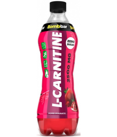 BOMBBAR Напиток слабогазированный L-carnitine - Гранат, 500 мл