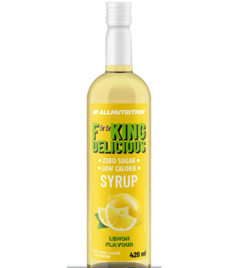 ALLNUTRITION FITKING Delicious Syrup ZERO Lemon, 420 ml