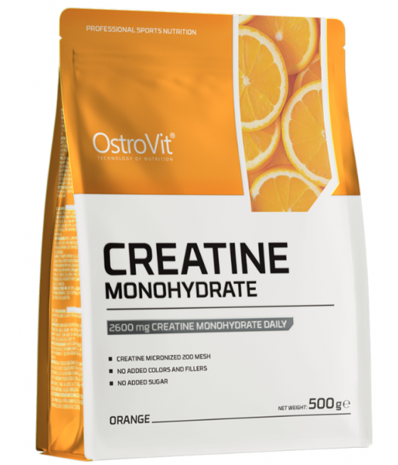OSTROVIT Kreatiinmonohüdraat, apelsin - 500 g
