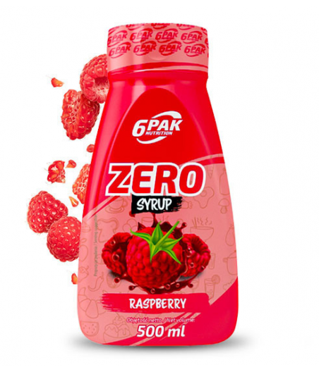 6PAK Сироп ZERO – Малина, 500 мл