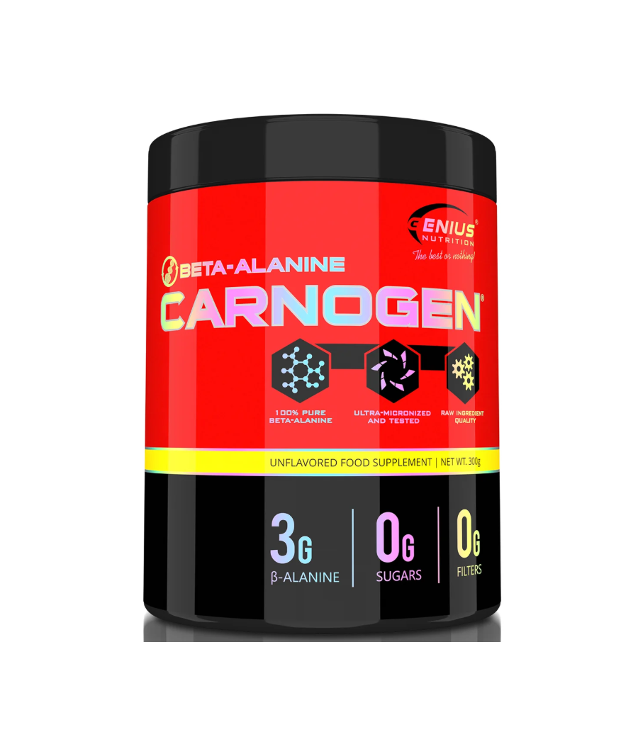 GENIUS NUTRITION Карноген Бета-Аланин - 300 г – низкокалорийный продукт от Genius Nutrition, купить в Bombbar GENIUS NUTRITION Карноген Бета-Аланин - 300 г – низкокалорийный продукт от Genius Nutrition, купить в Bombbar