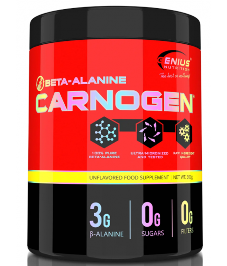 GENIUS NUTRITION Карноген Бета-Аланин - 300 г