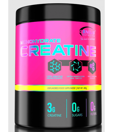 GENIUS NUTRITION KREATIINMONOHÜDRAAT - 400g