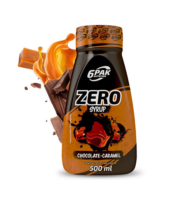 6PAK Siirup ZERO – Šokolaad ja karamell, 500 ml