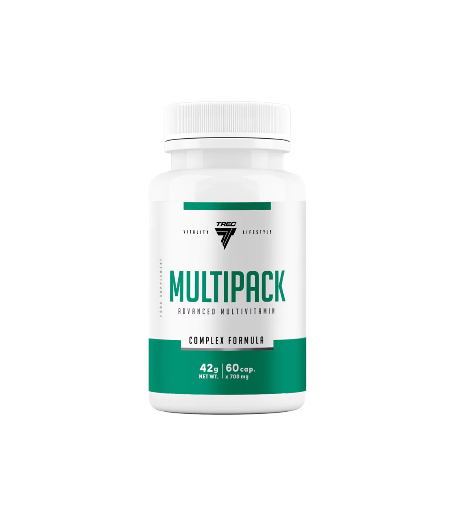 TREC NUTRITION Multi Pack multivitamiin, N60 – madala kalorsusega toode firmalt TREC NUTRITION, osta Bombbar-ist TREC NUTRITION Multi Pack multivitamiin, N60 – madala kalorsusega toode firmalt TREC NUTRITION, osta Bombbar-ist
