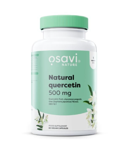 OSAVI looduslik kvertsetiin, 500 mg - 60 vegankapslit
