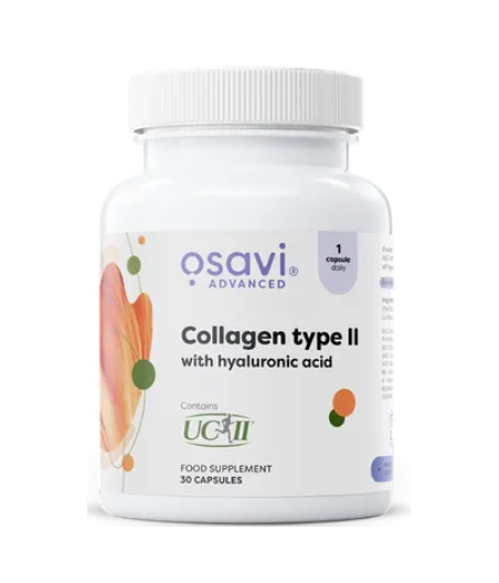 OSAVI Collagen Type II with Hyaluronic Acid - 30 caps