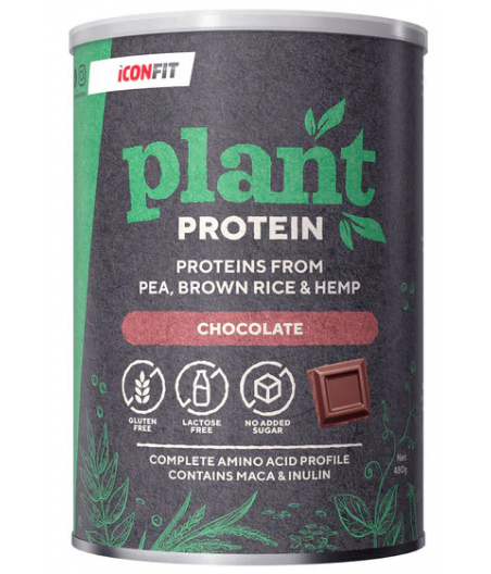 ICONFIT Taimne proteiin Šokolaad, 480 g