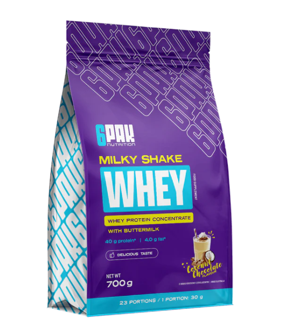 6PAK Piimakokteili, kookose-šokolaadiga - 700g