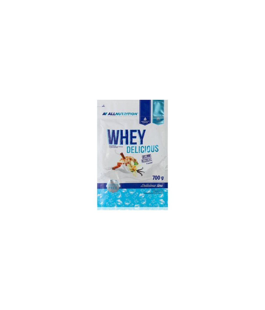 ALLNUTRITION WHEY DELICIOUS, vanilje-kaneel - 700 g – madala kalorsusega toode firmalt AllNutrition, osta Bombbar-ist ALLNUTRITION WHEY DELICIOUS, vanilje-kaneel - 700 g – madala kalorsusega toode firmalt AllNutrition, osta Bombbar-ist