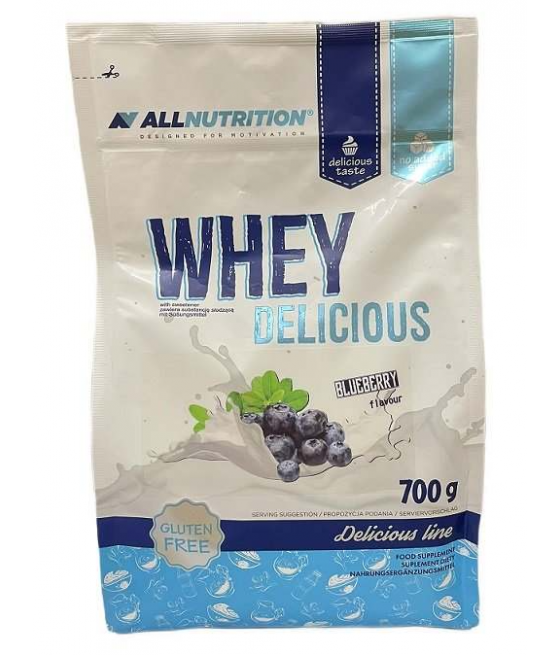 ALLNUTRITION WHEY DELICIOUS, mustikas - 700 g