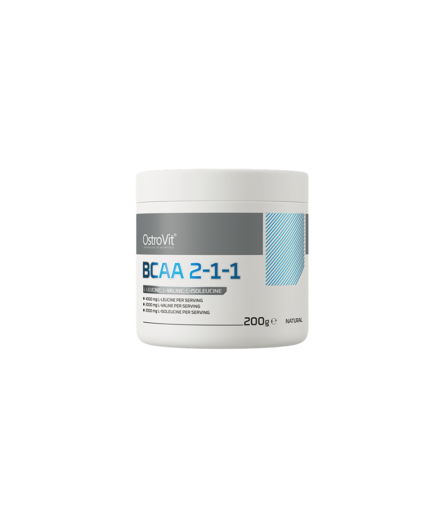 OSTROVIT BCAA 2-1-1, looduslik - 200 g – madala kalorsusega toode firmalt Ostrovit, osta Bombbar-ist OSTROVIT BCAA 2-1-1, looduslik - 200 g – madala kalorsusega toode firmalt Ostrovit, osta Bombbar-ist