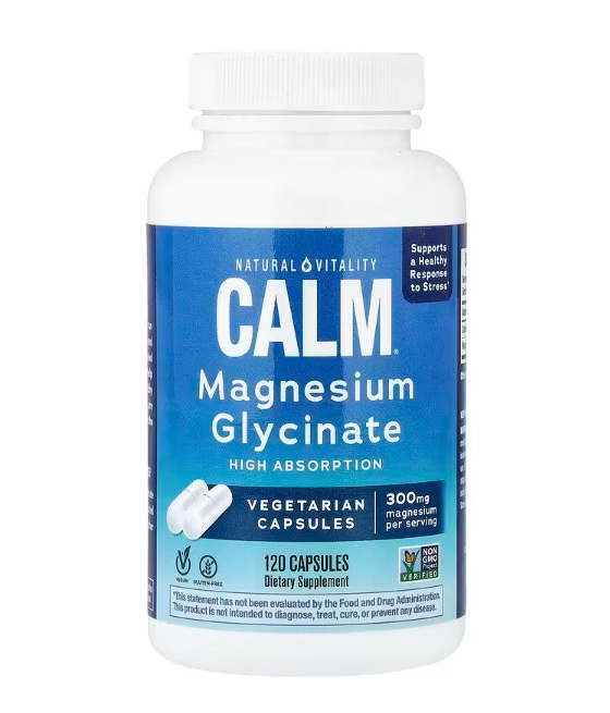 NATURAL VITALITY CALM Magneesiumglütsinaat, N120