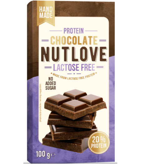 ALLNUTRITION NUTLOVE Proteiinishokolaad laktoosivaba, 100 g