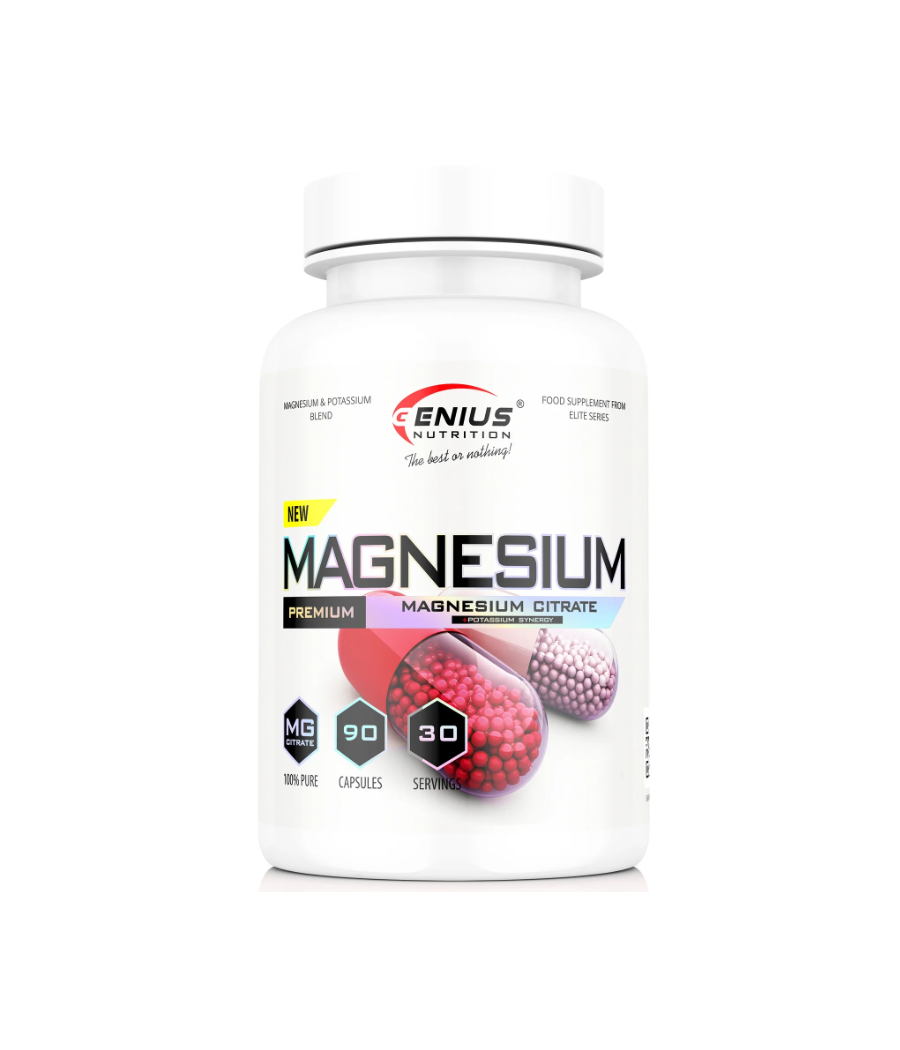GENIUS NUTRITION Magneesiumtsitraat, N90 – madala kalorsusega toode firmalt Genius Nutrition, osta SportFit Nutrition OÜ | Reg.nr. 14554498-ist