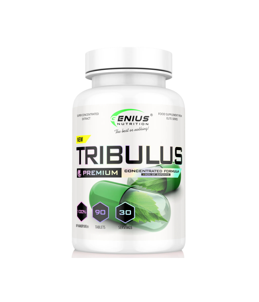 GENIUS NUTRITION Tribulus, N90 – madala kalorsusega toode firmalt Genius Nutrition, osta SportFit Nutrition OÜ | Reg.nr. 14554498-ist