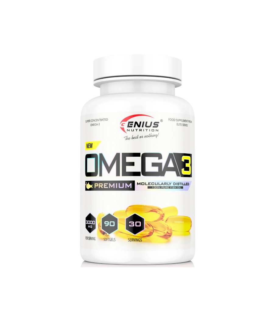 GENIUS NUTRITION Омега-3, N90 – низкокалорийный продукт от Genius Nutrition, купить в SportFit Nutrition OÜ | Reg.nr. 14554498 GENIUS NUTRITION Омега-3, N90 – низкокалорийный продукт от Genius Nutrition, купить в SportFit Nutrition OÜ | Reg.nr. 14554498